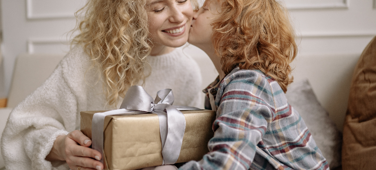 Prendas de Natal para a mãe